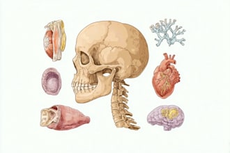 draw detailed medical illustrations