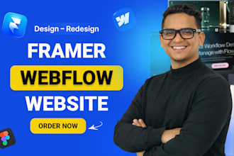 design framer website, webflow website, figma to framer webflow landing page