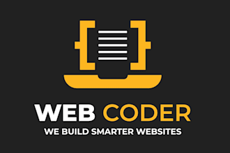 design a modern and luxurious web programming  logo