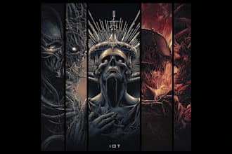 do super detailed dark art illustration