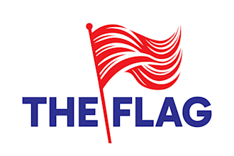 create awesome emblem, badge flag logo design