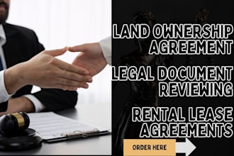 draft and review landlord tenant rental lease agreements and property contracts