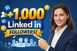 grow your linkedin 1,000 followers fast
