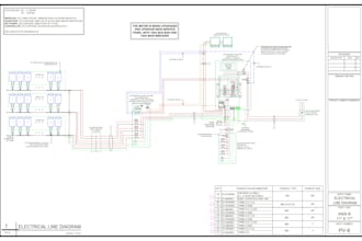 design solar pv permit plans on autocad