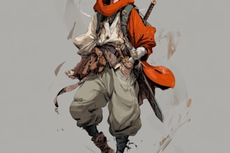do illustrate your anime and roleplaying character