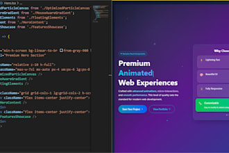 create modern react components with tailwind CSS