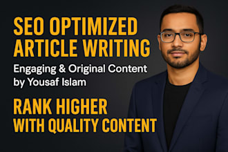 seo optimized article writing for blogs and website content