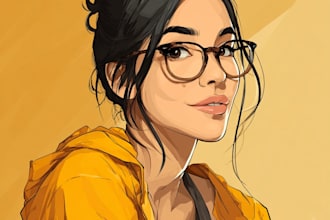 make cartoon caricature, avatar