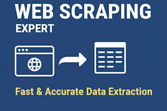 scrape a website and return data in excel