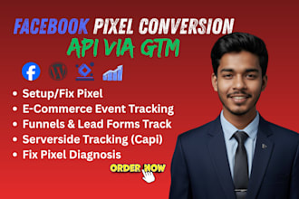 fix facebook pixel, capi and GTM tracking issues
