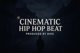 make epic cinematic score  for visuals