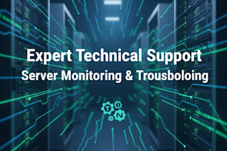 provide expert technical support, server monitoring, and troubleshooting