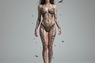 make stylized character art that beauty and emotion