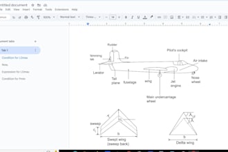 write educational books or study materials with diagrams