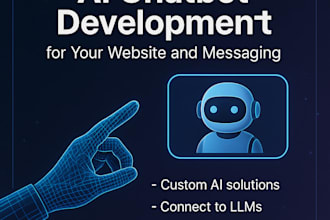 build a custom ai chatbot for your website or messaging app