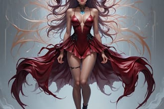 professional sfw character and illustrations for any project