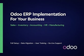 implement and configure odoo erp for your business