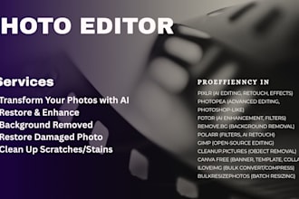 professional ai photo editing and retouching