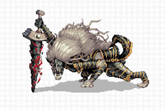 make a game sprite character for you