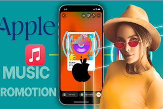 create email marketing campaign to promote apple music promotion