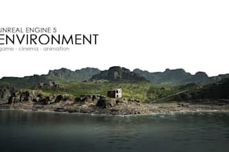 build a realistic ue5 scene for games, film or archviz
