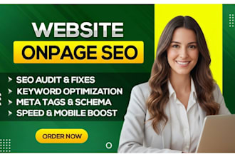 create a onpage SEO campaign for your any website