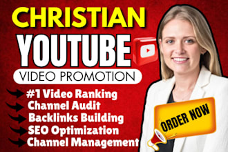 christian youtube promotion gospel video marketing christian channel