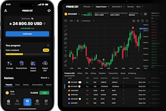 develop crypto wallet app, fintech app, money transfer app, trading app