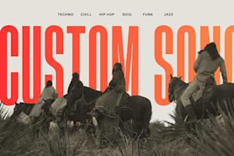 create a custom song with video for you