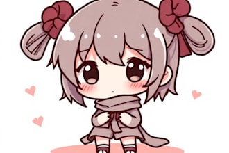 draw a cute chibi character