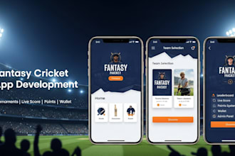 build fantasy cricket app with tournament and points system