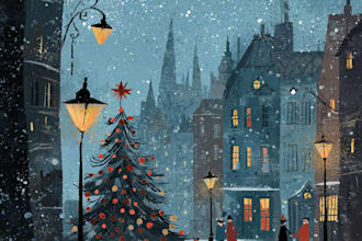 draw greeting, christmas, birthday card, postcard