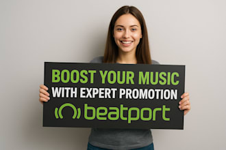 boost your music with expert promotion on beatport