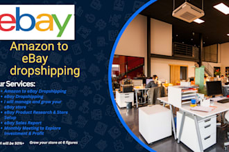 do amazon to ebay dropshipping using automation and list hot selling products