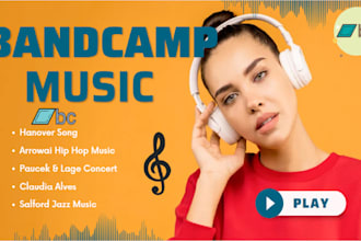 quality organic bandcamp music promotion, artist visibility, artists services