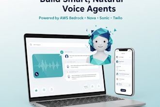 develop ai voice agents aws bedrock nova sonic twilio calling agent