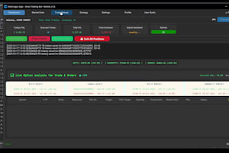 develop custom automated trading bots for forex and crypto markets
