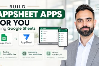 build appsheet for you using google sheets