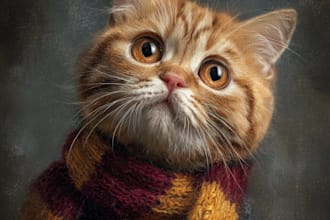 draw disney pet portrait