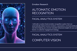 build automatic emotion recognition and facial analytics system