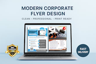 design corporate business flyer for companies and agencies