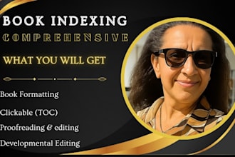 create professional back of book index for nonfiction books fast