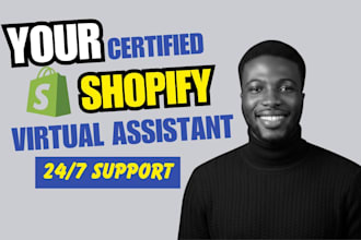 be your shopify store manager shopify virtual assistant