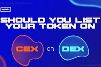 list your coin or token on top cex dex uniswap pancake swap and major platform