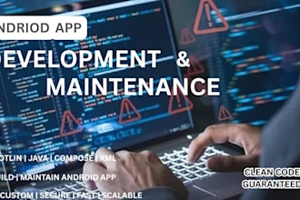 fix, debug, maintain, optimise update mobile app ios, android, wordpress error