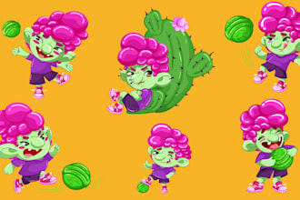 create a different mascots for your business
