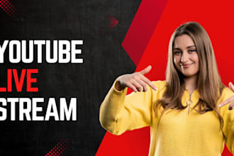 do youtube live streaming promotion, video streaming and get real live viewers