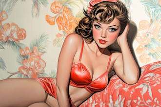 do a pin up girl and pin up girl
