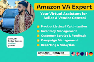 manage your amazon seller and vendor central account