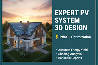 do professional pvsol 3d solar design an energy system model